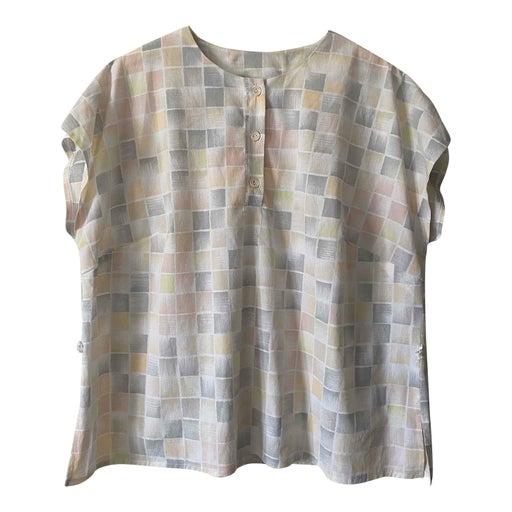 Geometric blouse