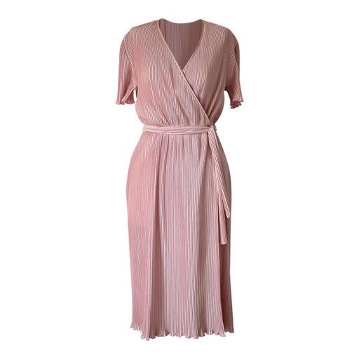 Robe portefeuille rose