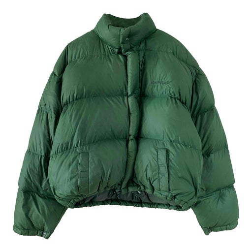 90&#39;s green puffer jacket