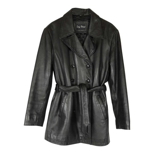 Trench en cuir