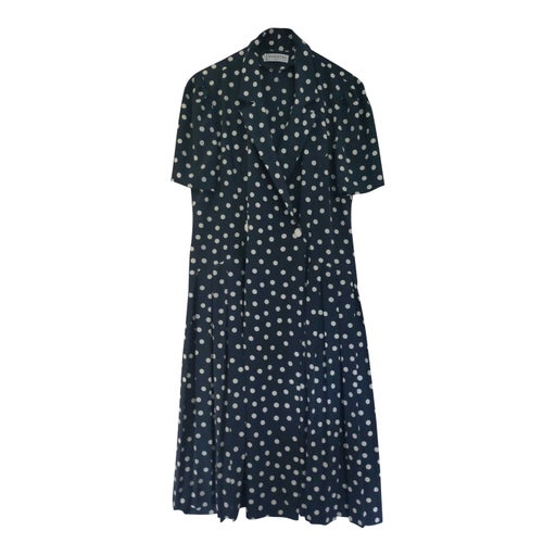 Robe portefeuille à pois