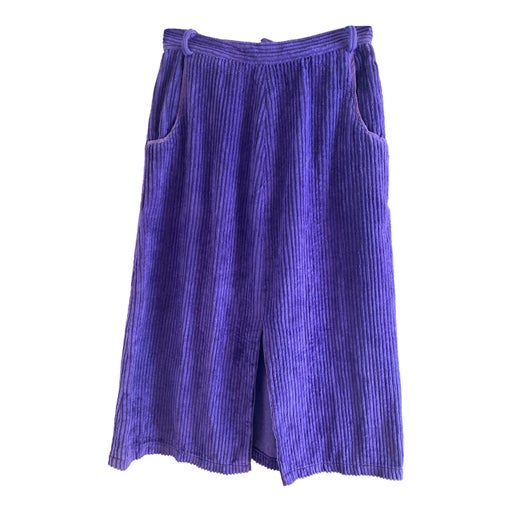 Corduroy skirt