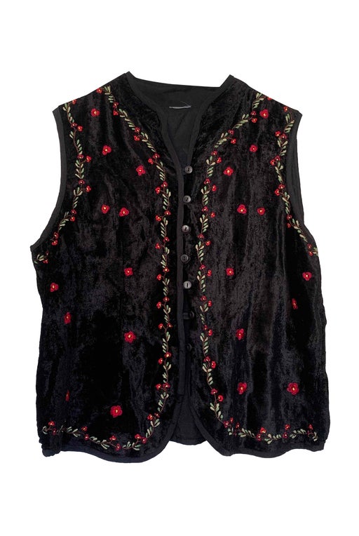 Gilet en velours