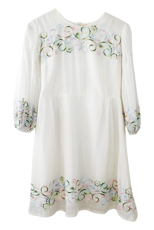 Embroidered dress