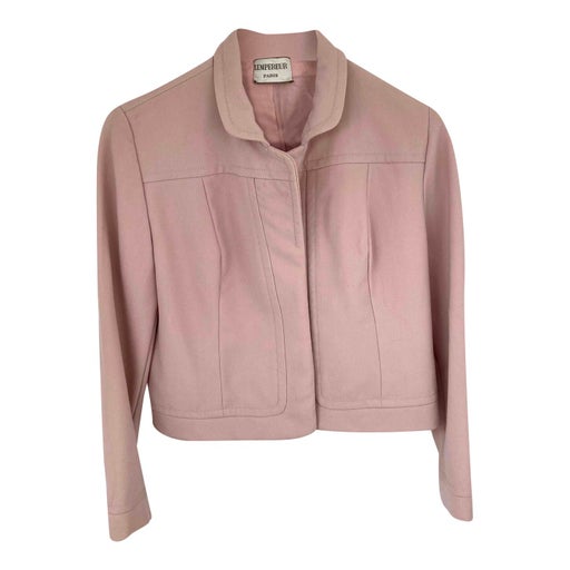 pink jacket