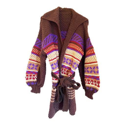 Cardigan ceinturé
