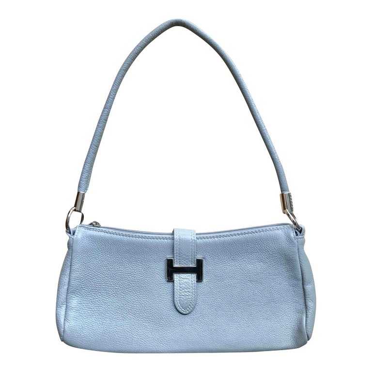 Sac baguette en cuir