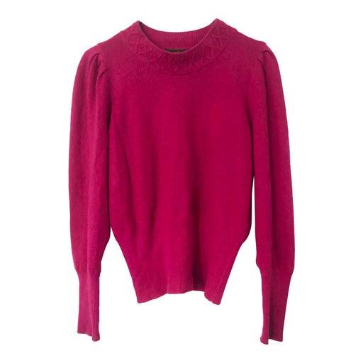 Pink cropped sweater