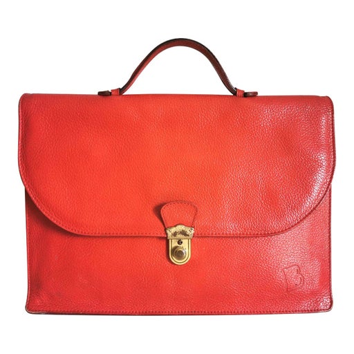 Leather satchel
