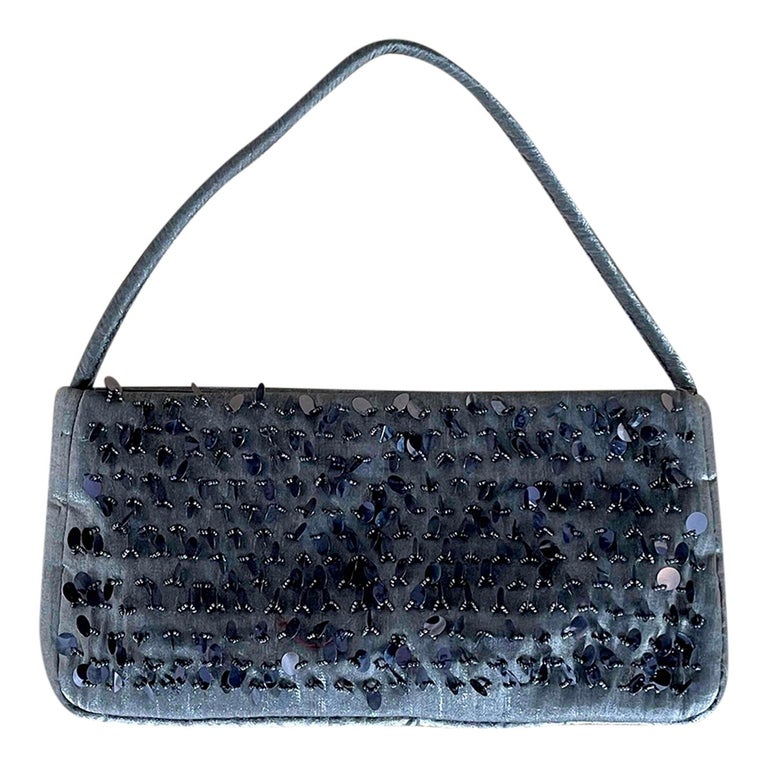 Sac baguette en satin