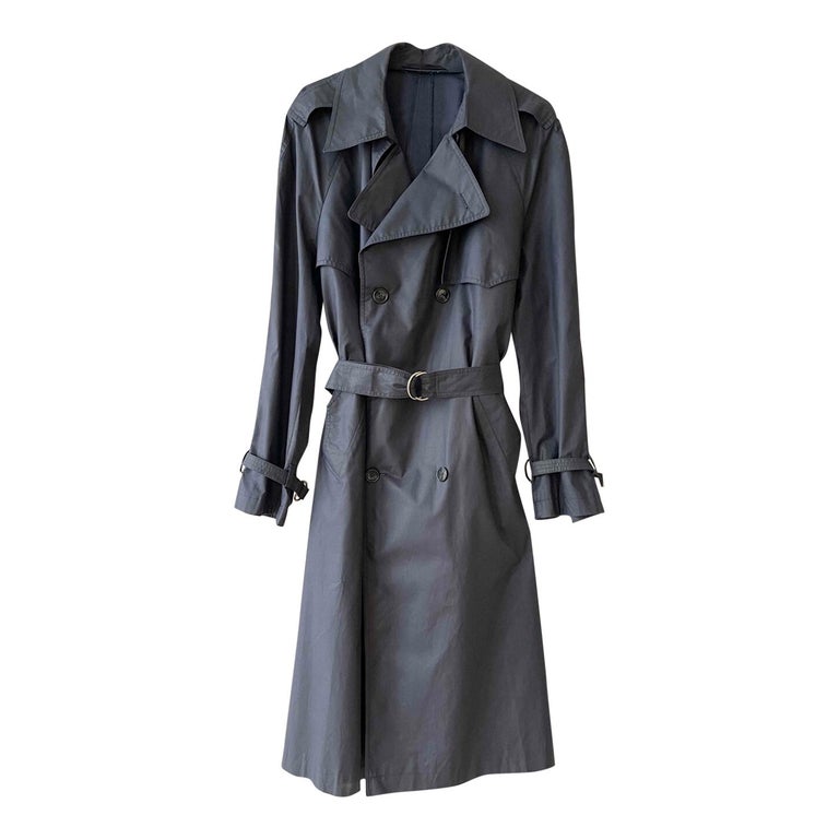Trench bleu marine