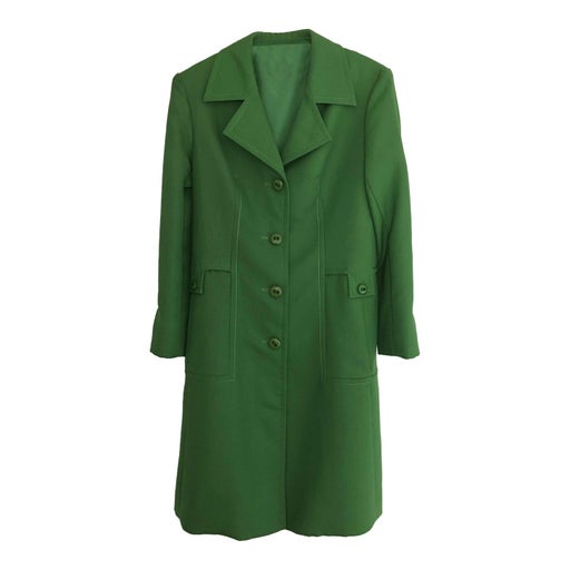 70&#39;s green coat