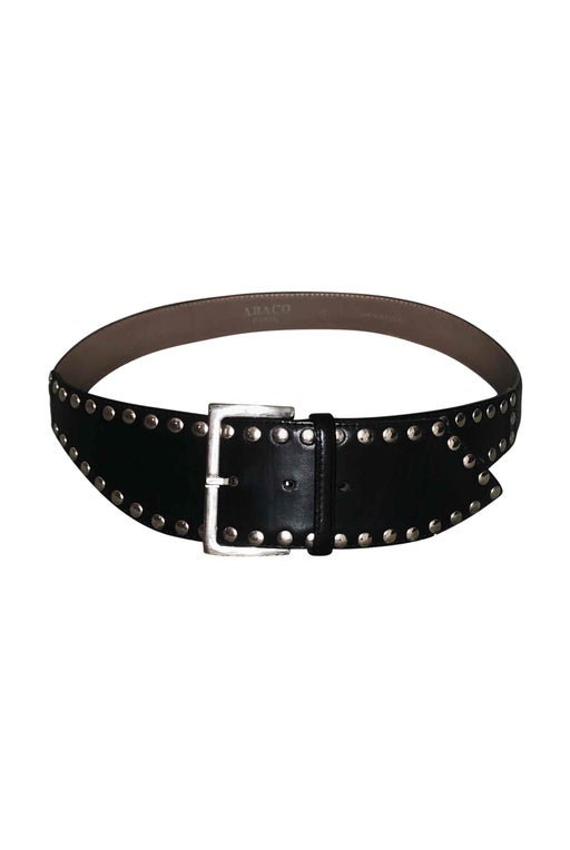 Leather belt