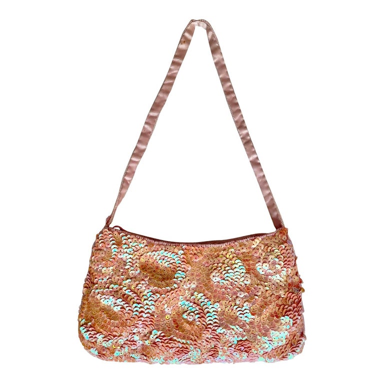 Sac baguette en perles
