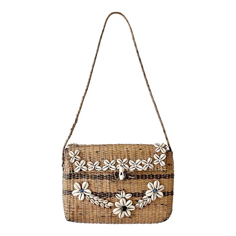 Sac à bandoulière en osier