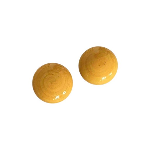 60's clip earrings
