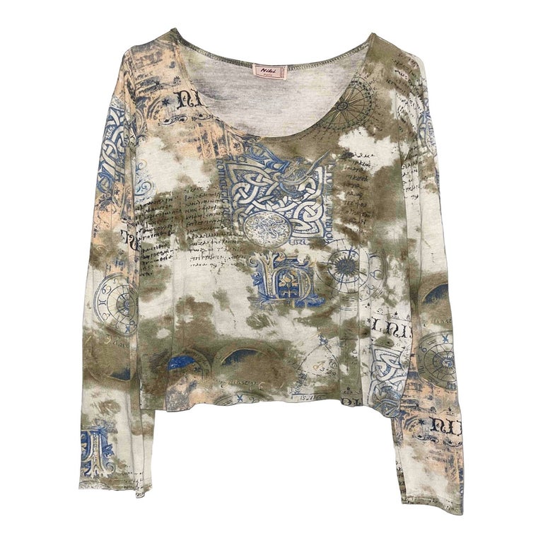 Top à motifs