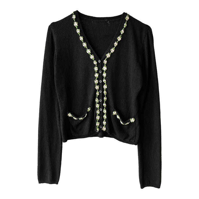 Cardigan noir 
