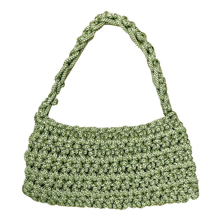 Sac baguette en crochet