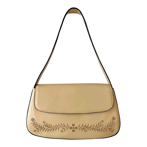 Sac baguette en simili cuir 