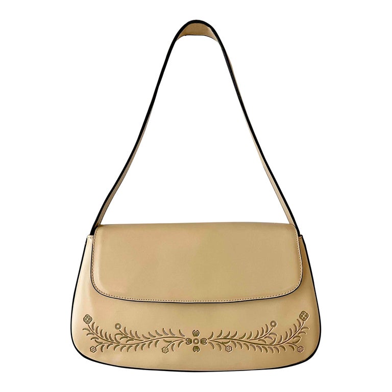 Sac baguette en simili cuir 