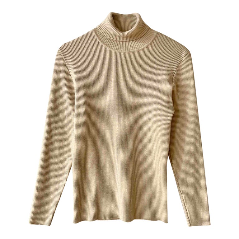 Pull col roulé