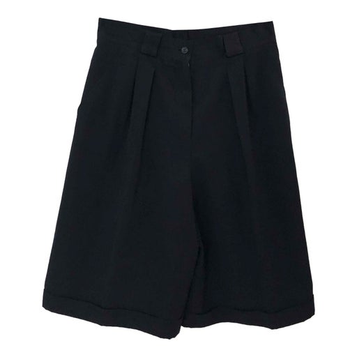 High waist Bermuda shorts