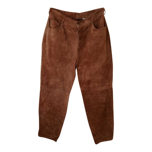 Leather trousers