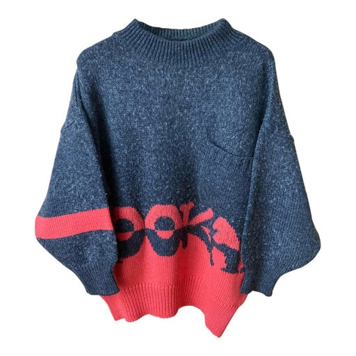 Two-tone sweater