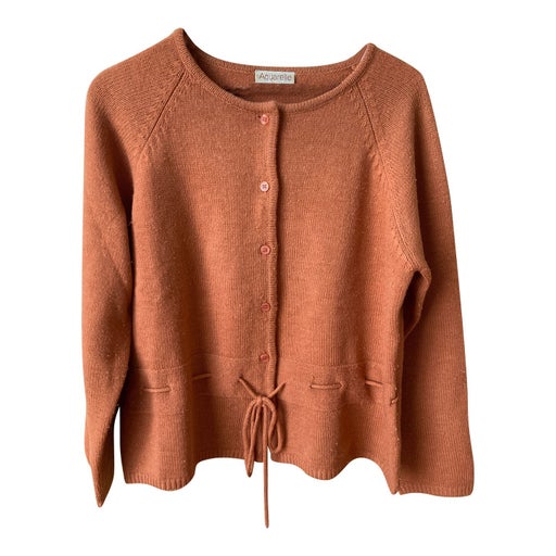 Coral cardigan