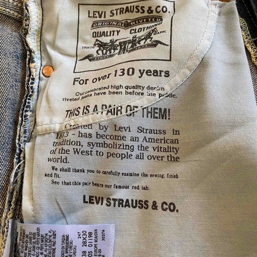 Levi's 509 W28L30 jeans