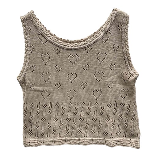 Knit crop top
