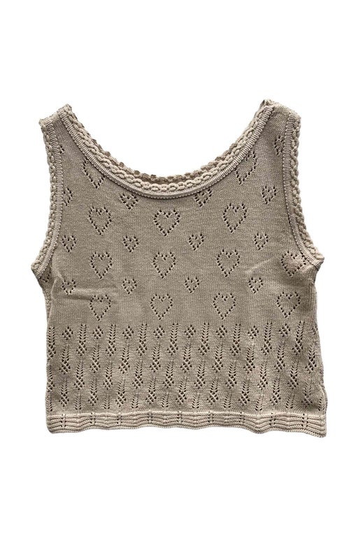 Knit crop top