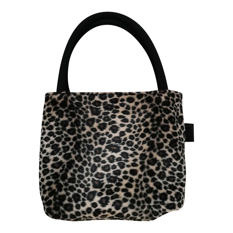 Leopard reversible bag
