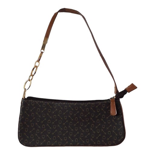 Patterned baguette bag