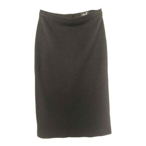 Straight black skirt