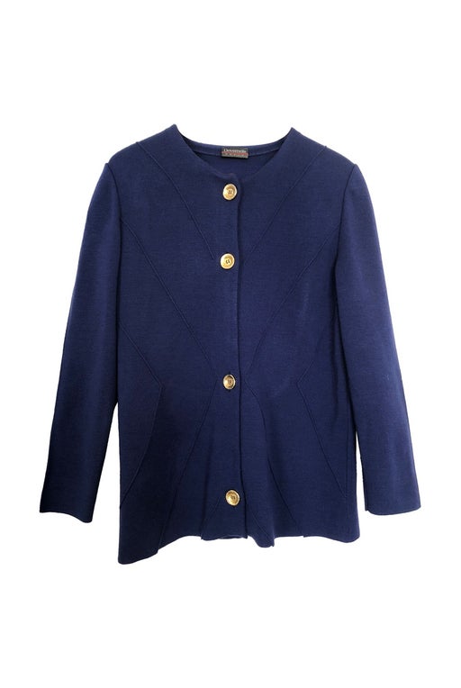 Dark blue cardigan