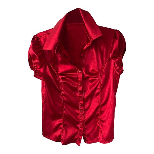 Chemise satinée