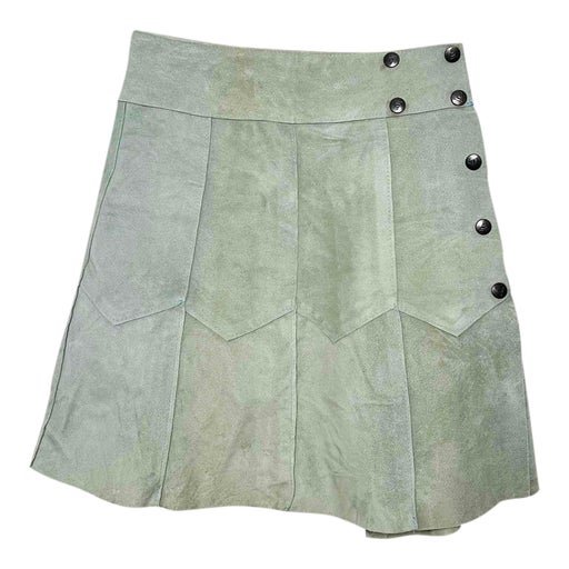 Leather skirt