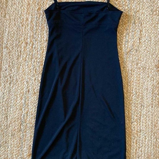 90's black dress