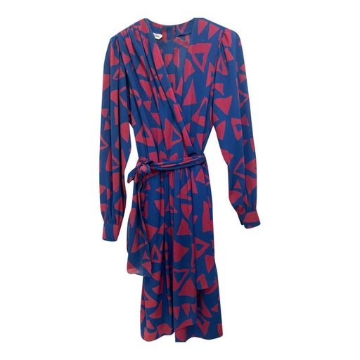 Robe portefeuille à motifs