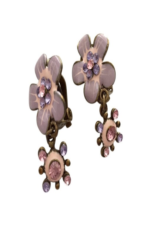 90's clip earrings