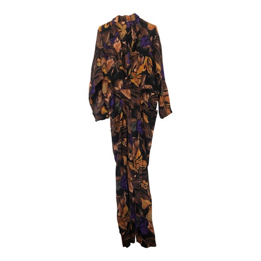 Combi-pantalon à fleurs 