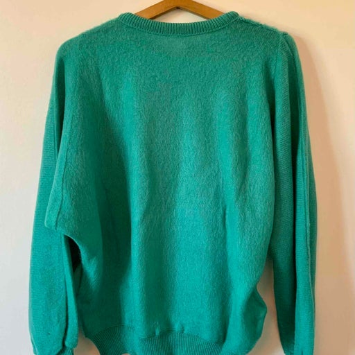 80&#39;s green sweater