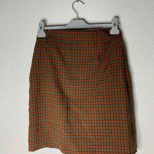 80's tartan skirt