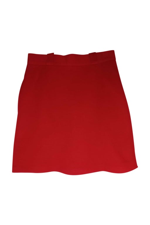 90's red mini skirt