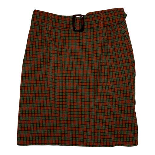 80's tartan skirt