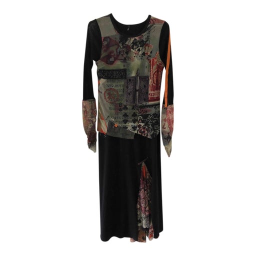 Robe longue mesh