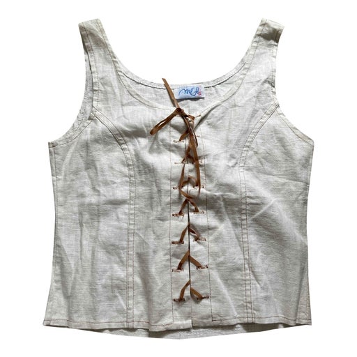 Top en lin et coton 