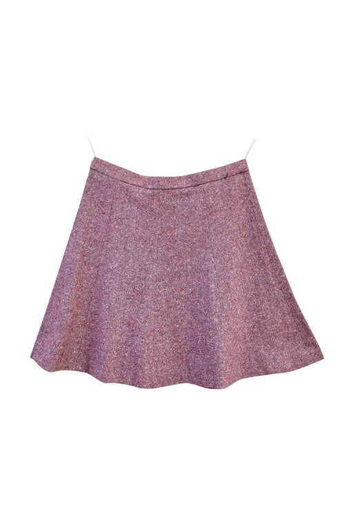 70's pink mini skirt